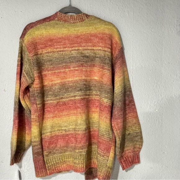 Grace+Karma Wool Knit Oversized Cardigan Size XS/S Multicolor Women's Sweater - Picture 5 of 9